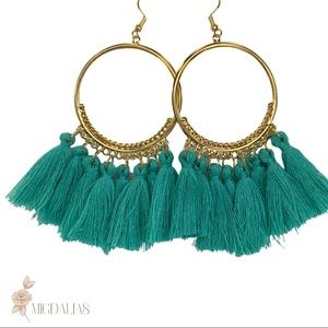 FRINGE EARRINGS